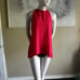 BB Dakota Red loose tank top XS