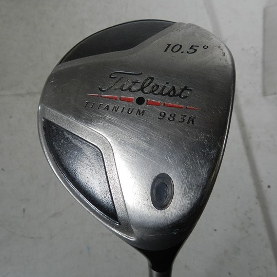 TITLEIST 983K Titanium Golf Men's Club #1 Driver 10.5° Loft, Graphite Shaft, RH