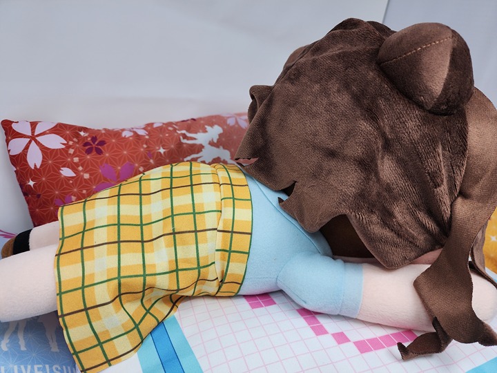 BanG Dream! Kasumi Toyama Mega Jumbo Nesoberi Plush (Bandori Girls Band Party) - detail