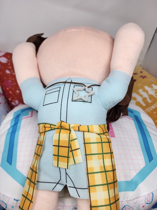 BanG Dream! Kasumi Toyama Mega Jumbo Nesoberi Plush (Bandori Girls Band Party) - detail