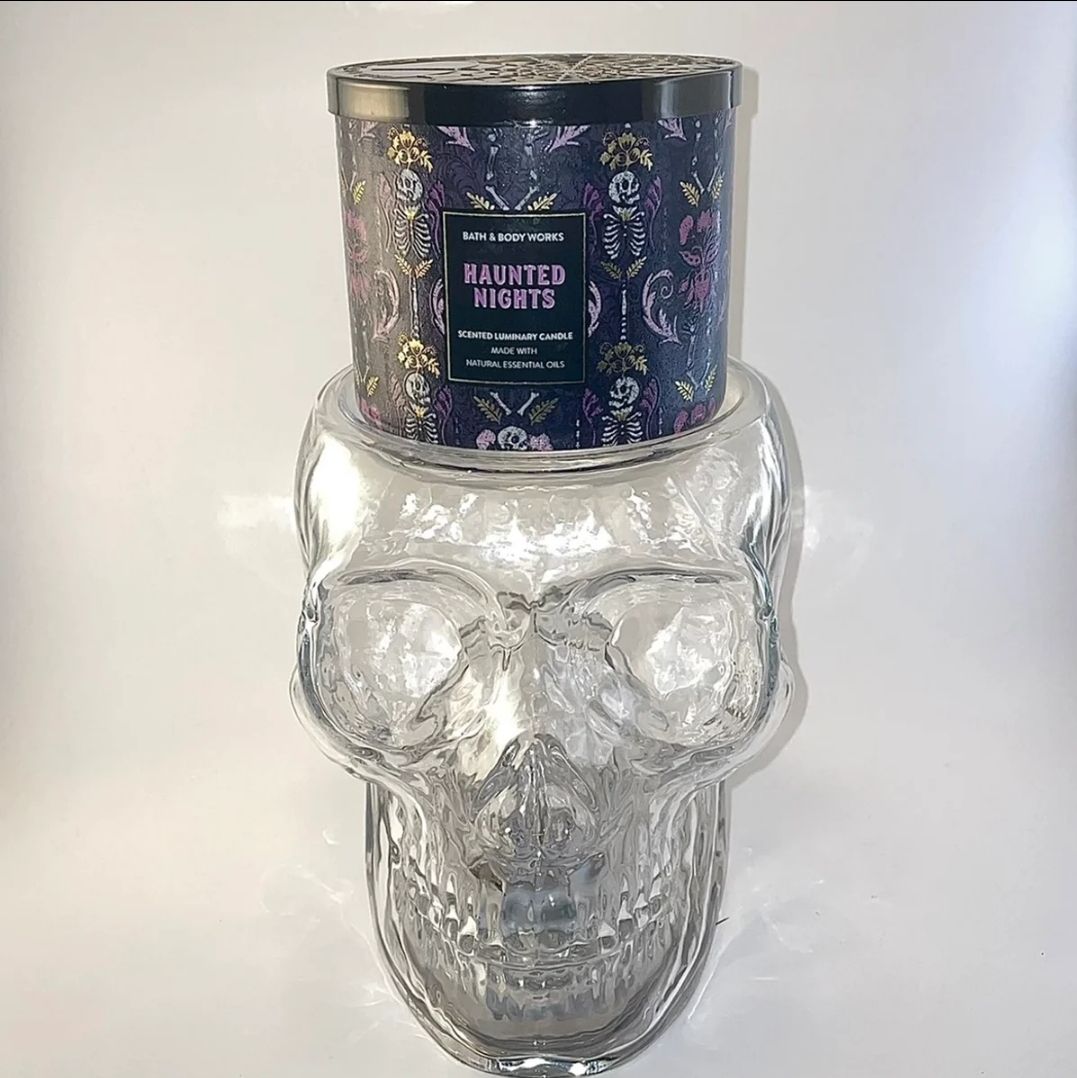 Bath and Body Works halloween candle holder