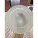 Fostoria Frosted Satin Glass Candlesticks Holders ‘Rebecca At The Well