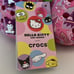 NEW Hello Kitty Crocs SIZE M5-W7
