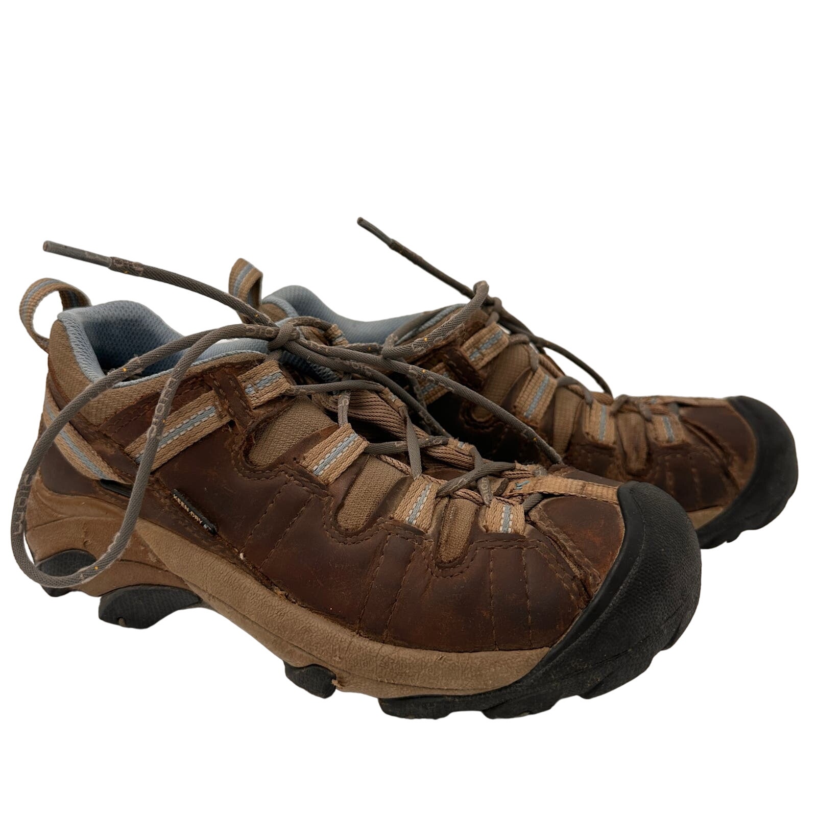 Keen Women's Targhee II Brown Leather Hiking Boots Size 7