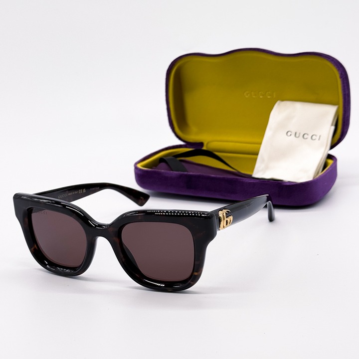 NEW GUCCI GG1828S 002 HAVANA WOMEN SUNGLASSES GUCCI
