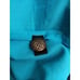 Indigo Moon Jacket Medium Floral Embroidered Denim Button Down Boho Cottage EUC