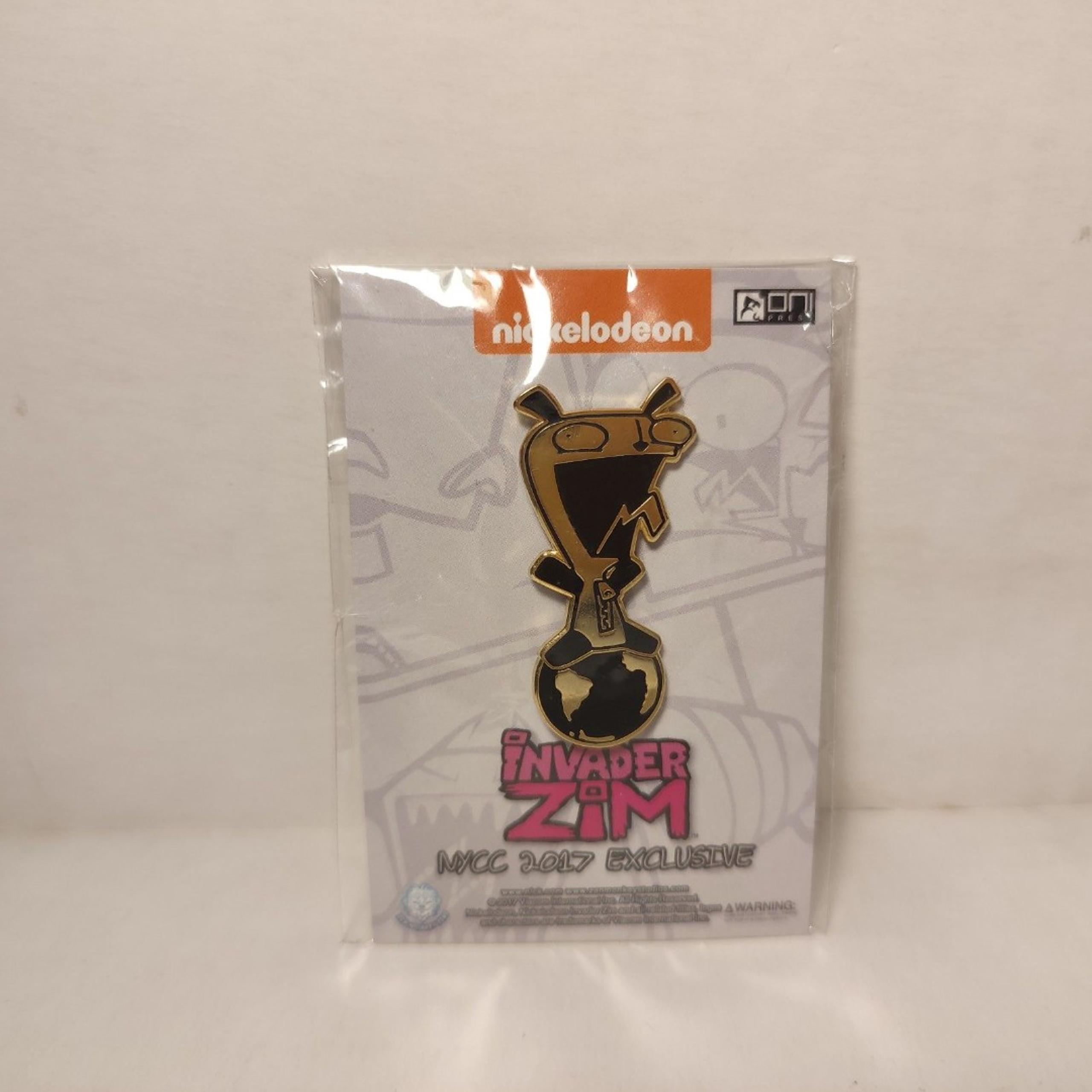 Invader Gir World Domination Limited Edition Enamel Pin Official Cartoon Badge