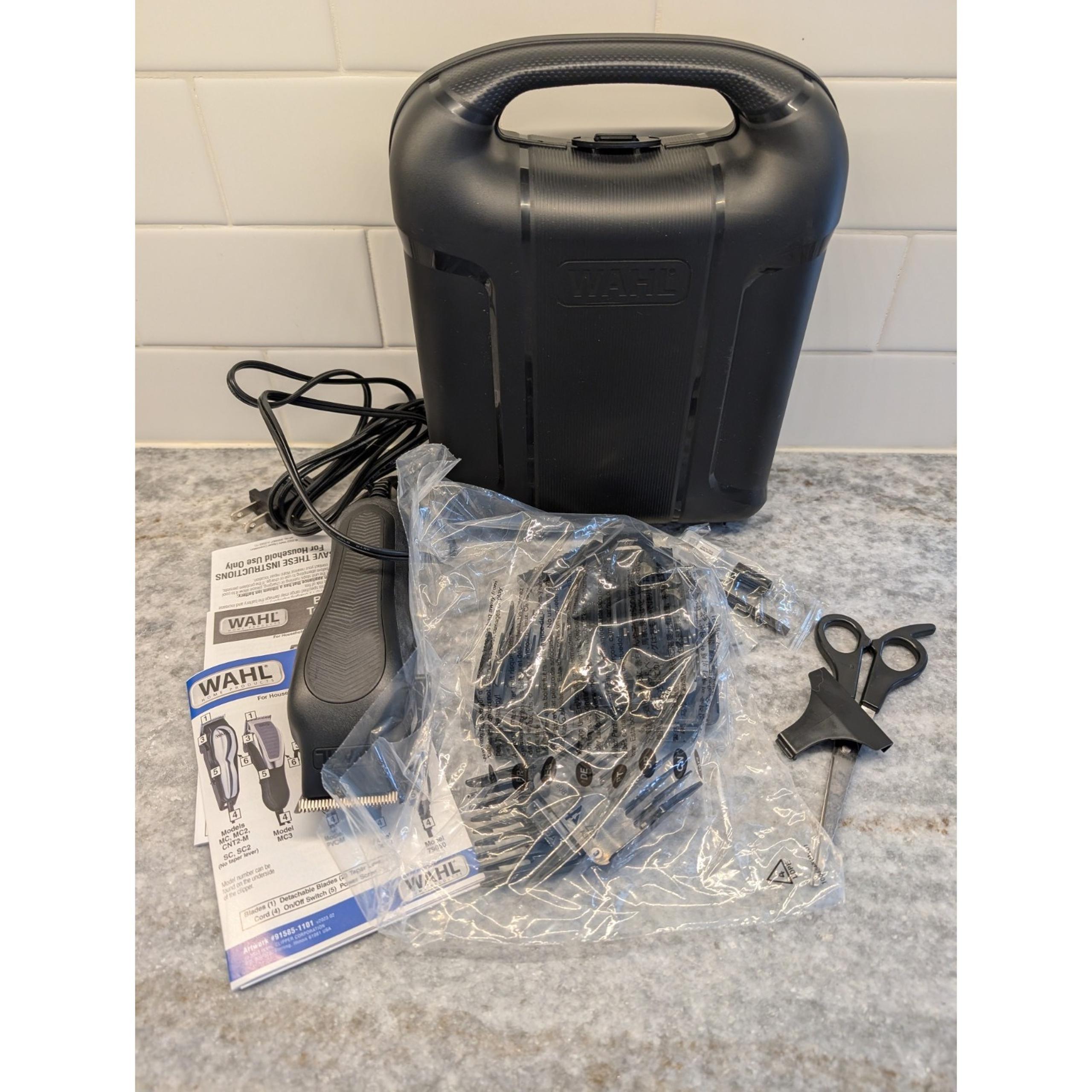 Wahl Home Haircutting Corded Clipper Kit with Carry Case
