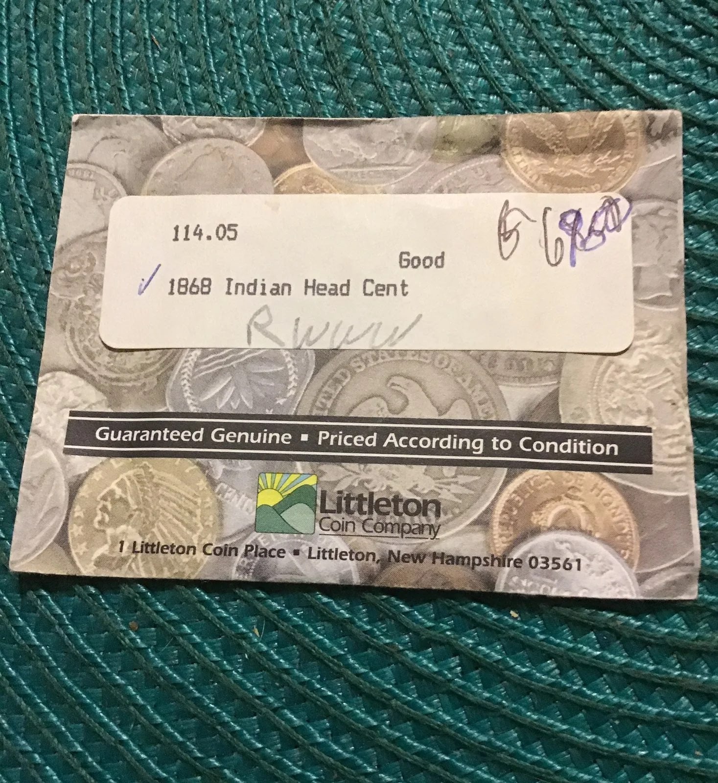 INDIAN HEAD CENT