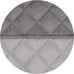 Sofa Cover Reversible Quilted Water Resistant Light Gray