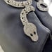 Size 11 600-9SN Black Platform Rhinestone Snake High Heel Platform Shoes