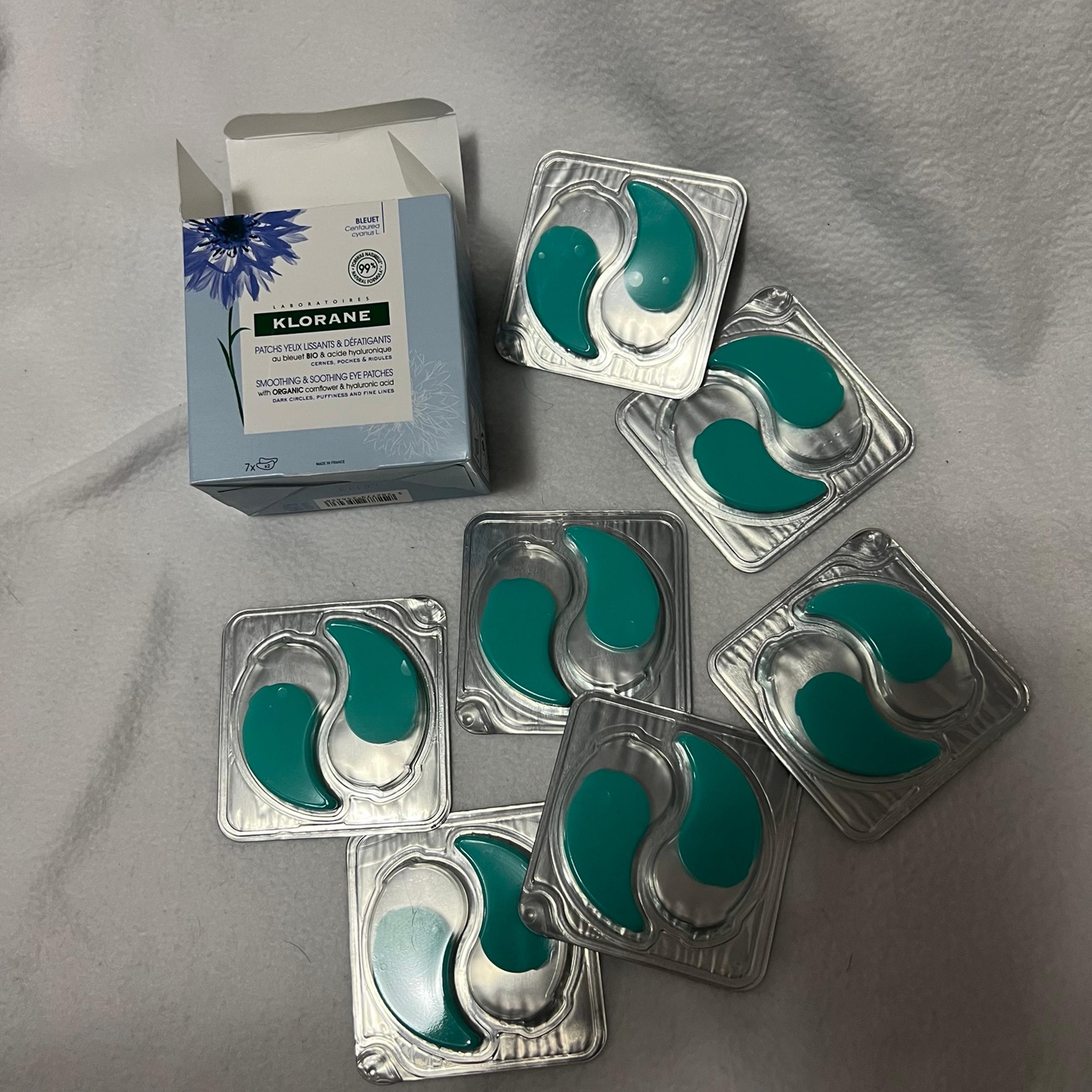 KLORANE Smoothing & Soothing Eye Patches 7 PATCHES