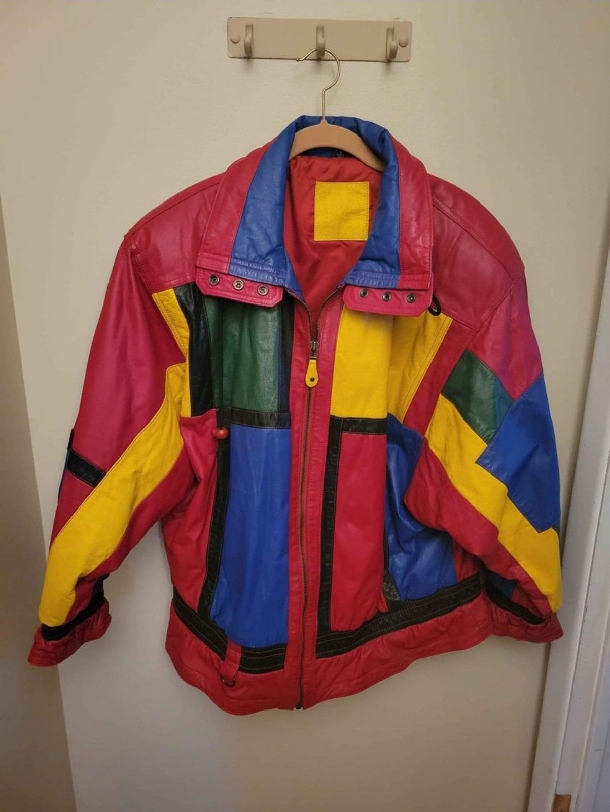 Vintage Authentic 80's Leather Jacket MINT Condition