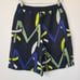 Puma x MCM All Over Print Wool Blend Shorts 537009-01 Size M Black Blue