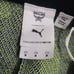 Puma x MCM All Over Print Wool Blend Shorts 537009-01 Size M Black Blue