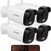 LaView 4K Outdoor Security Cameras,8MP HD Cameras for Home Security with AI Huma