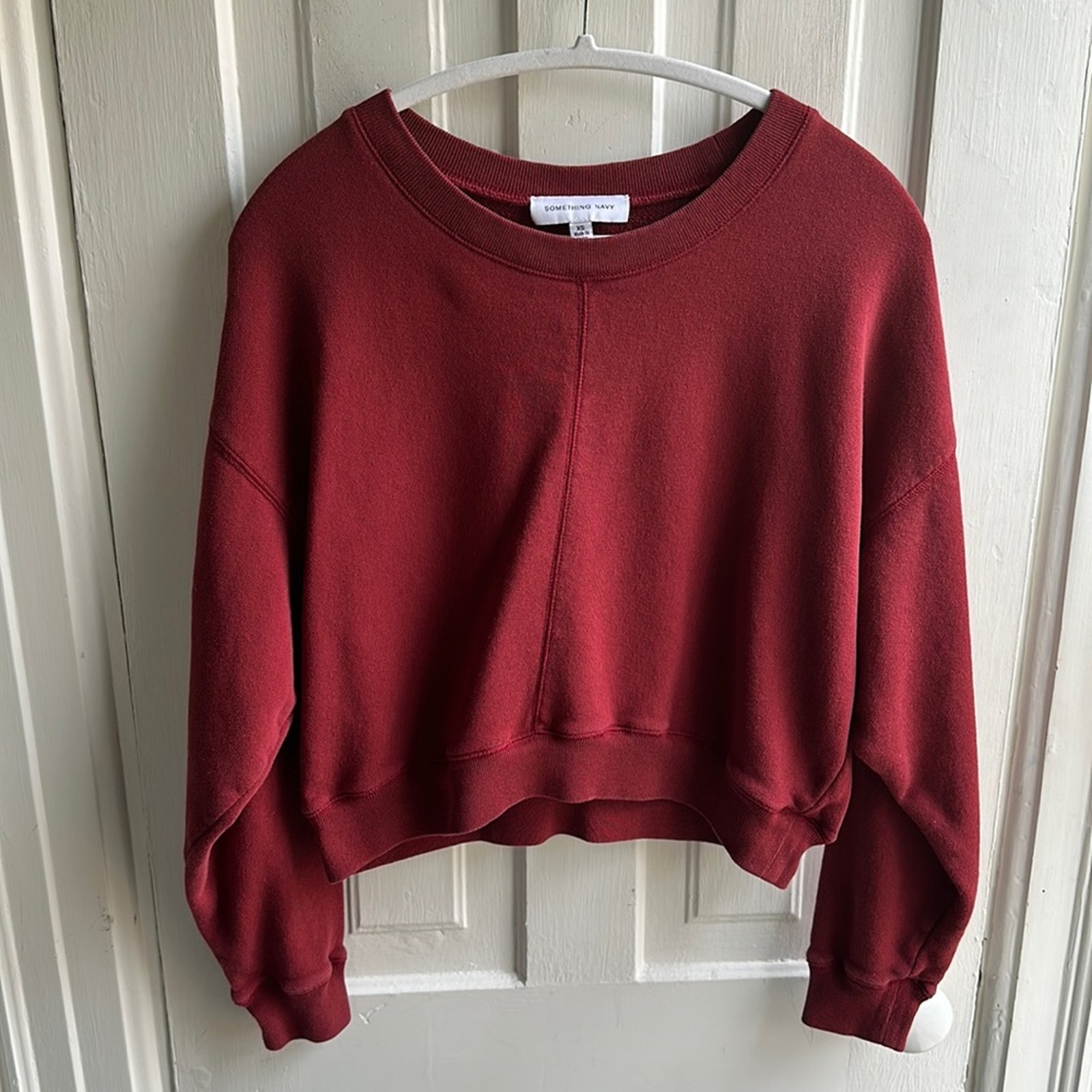 Something Navy Relaxed Crewneck Sweatshirt