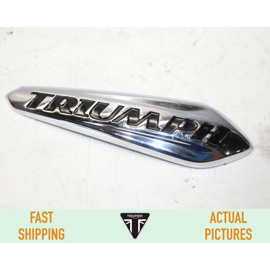 2009 - 2016 Triumph Thunderbird Storm RIGHT SIDE FUEL TANK EMBLEM BAGE M 3473