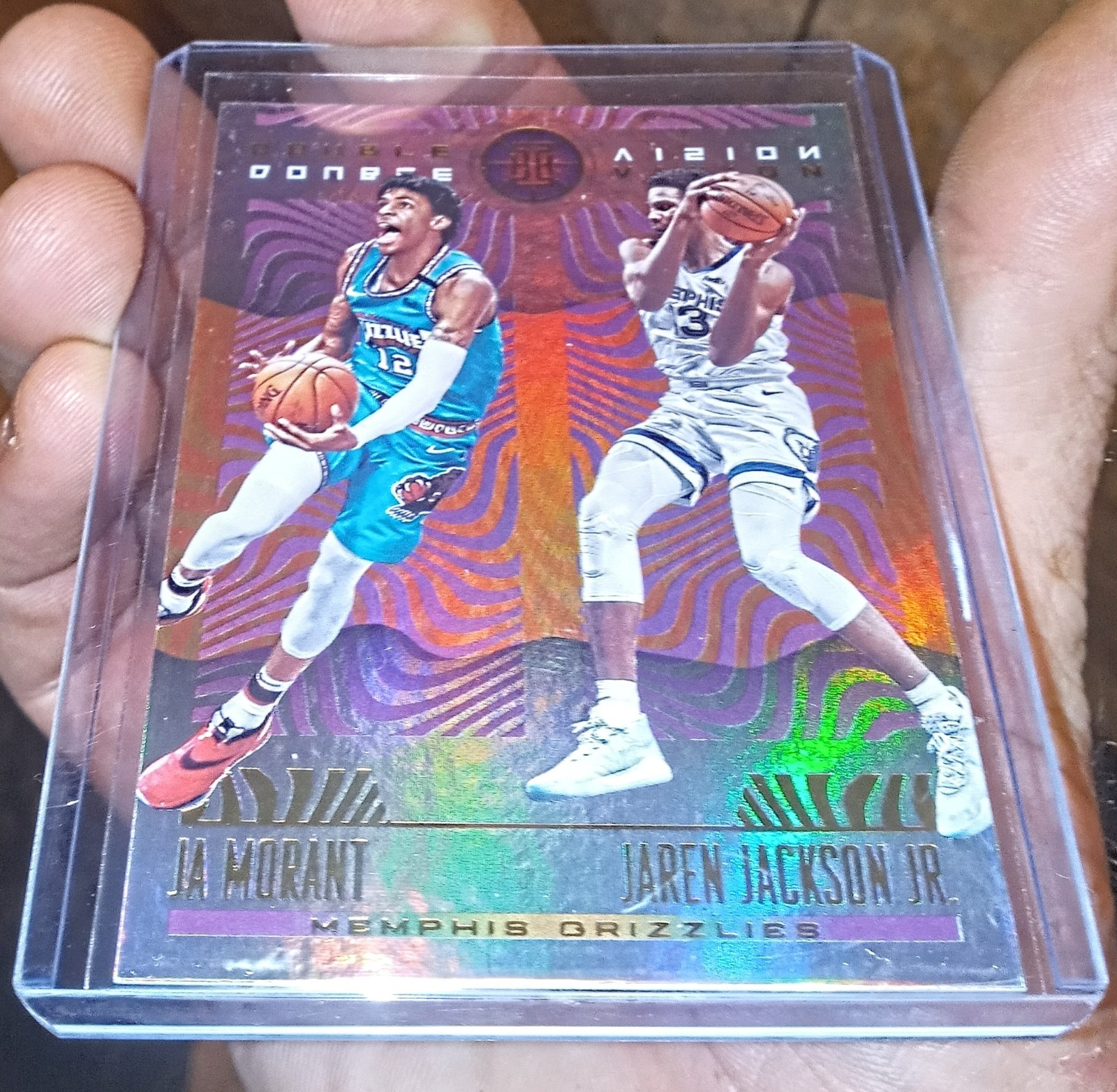 Panini Illusions Double Vision Morant / Jackson Jr