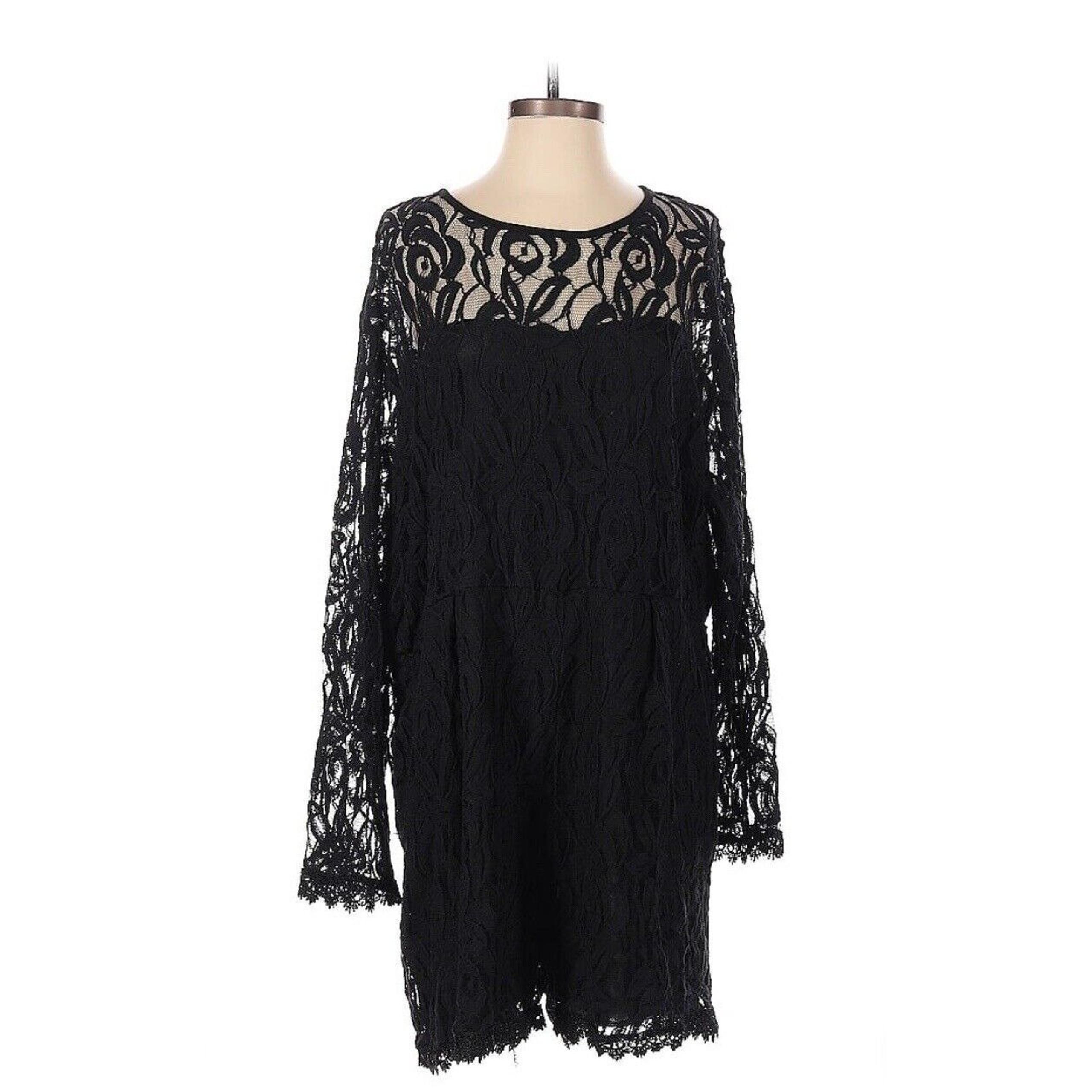 Zanzea Black Lace Long Sleeve Romper Shorts Plus Size 24 Elegant classy