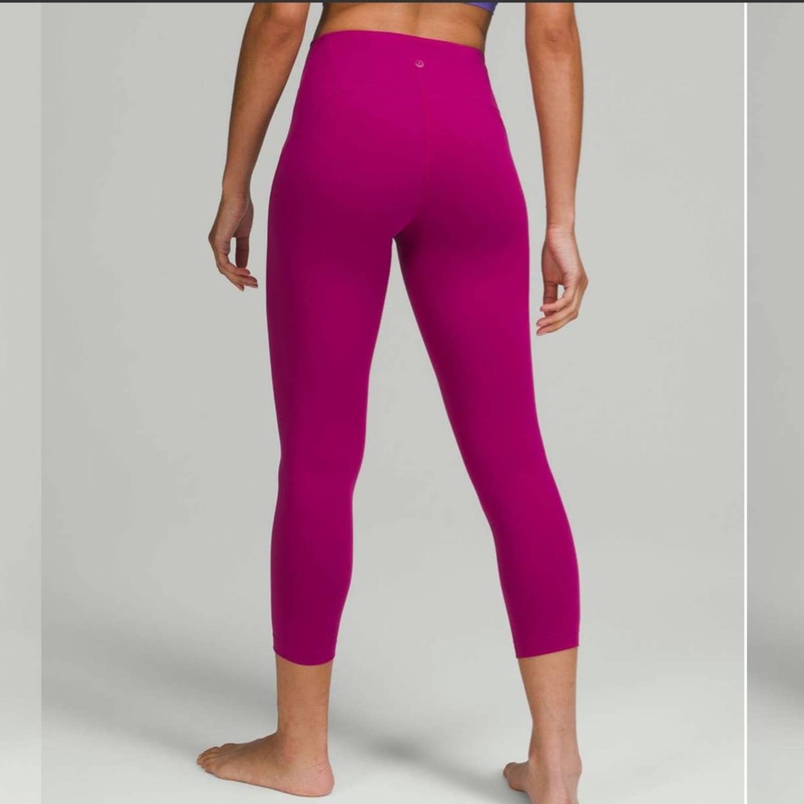 Lululemon | Instill HR crop 23” | size 10