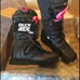 Mens and womans riding boots