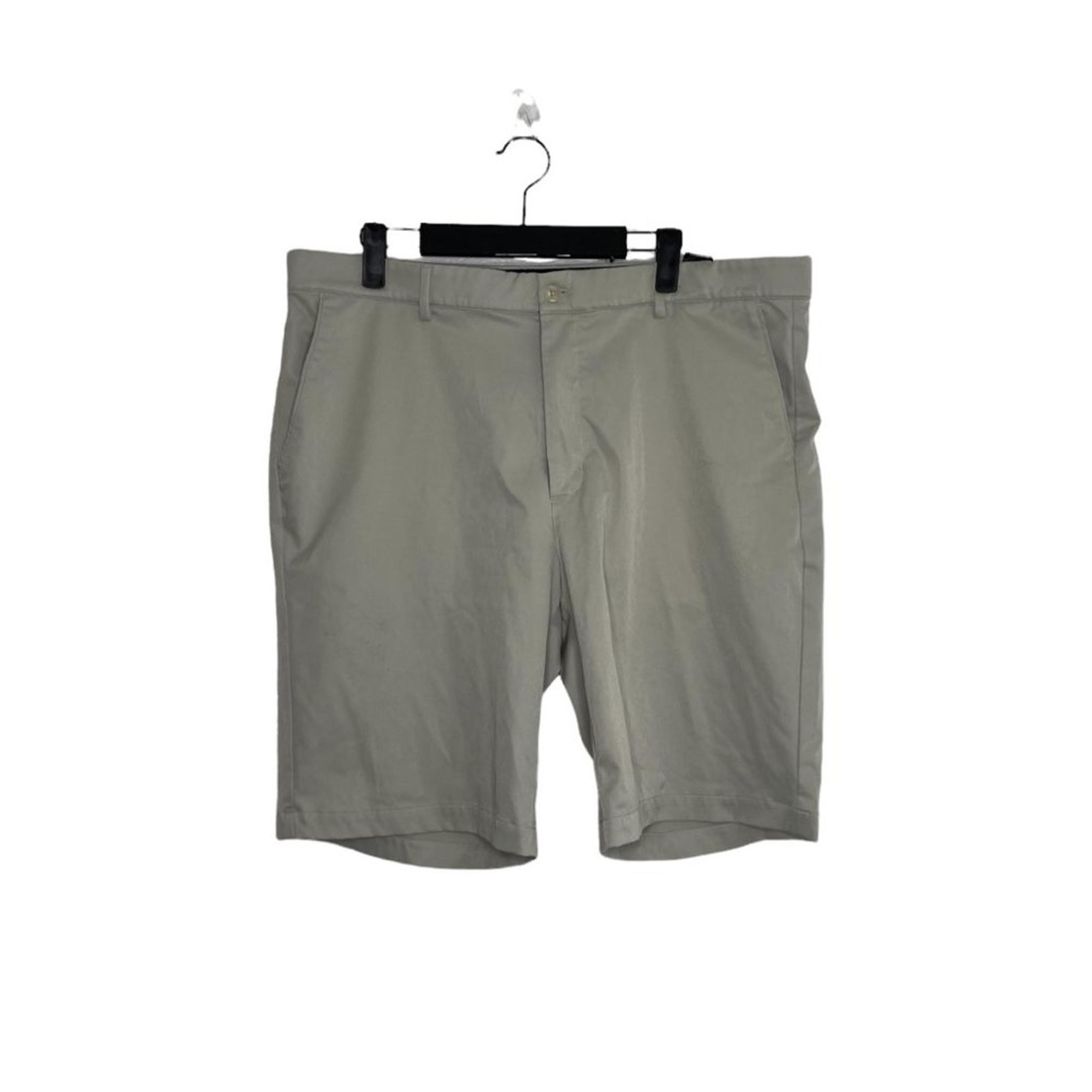 Greg Norman Mens Shorts Size 38 Beige Casual Wear Golfing Outdoor Wear
