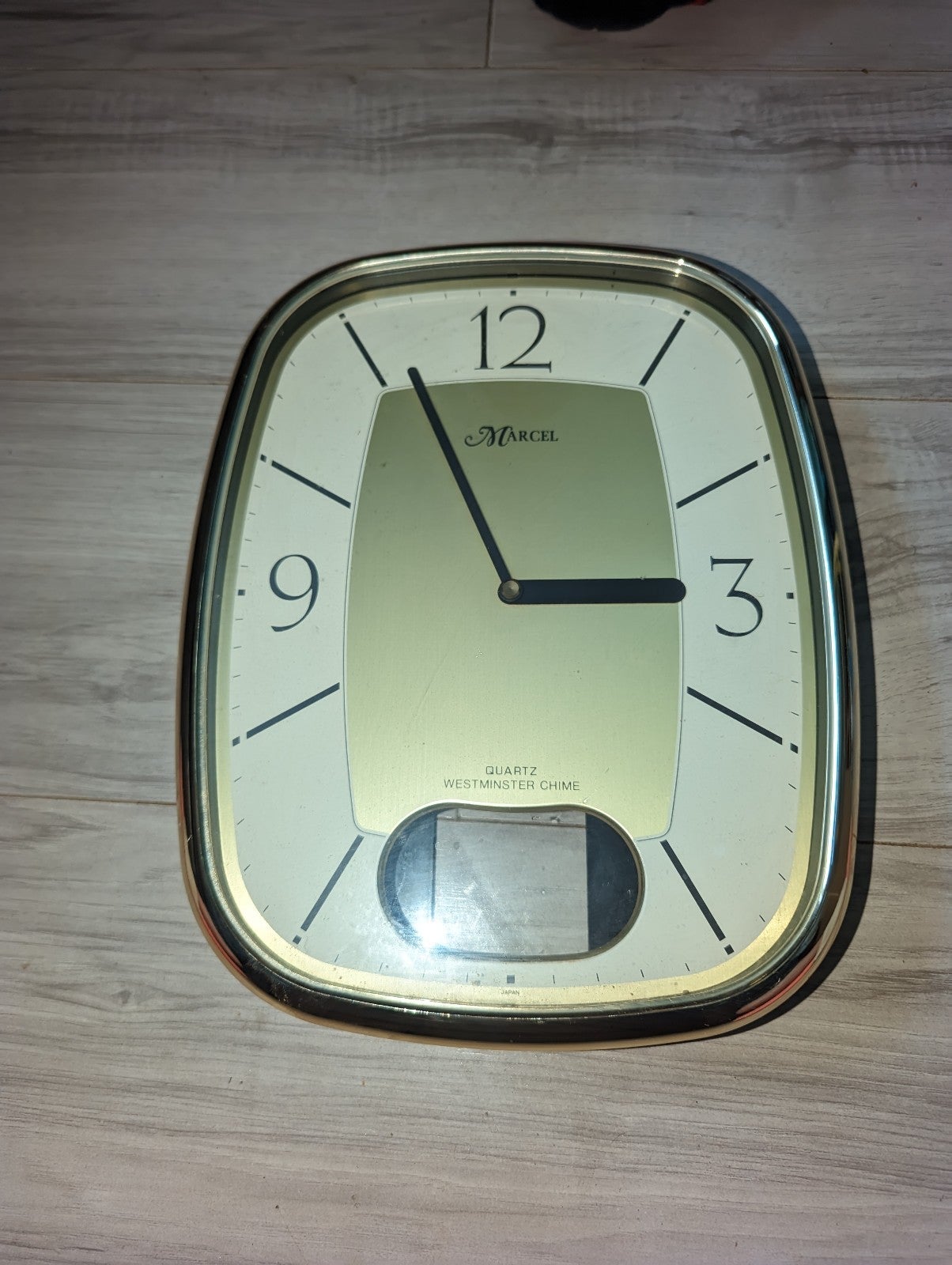 Marcel Westminster time vintage mid-century rare quartz clock