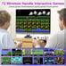 FWFX Dance Mat for Adults and Kids, Double User Wireless Dance Pad Game for TV,