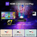 FWFX Dance Mat for Adults and Kids, Double User Wireless Dance Pad Game for TV,