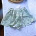 Caroline Constas Shorts Teagan Flora Beach Mini White Diamond Palm S NWT