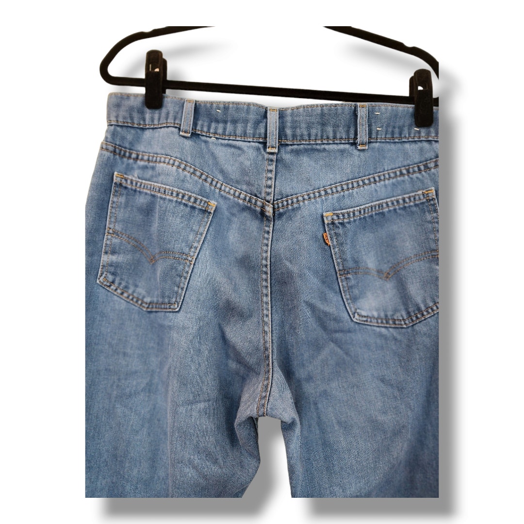 Vintage Levi’s for Men Orange Tab Jeans Medium Wash Men’s Size 36x28