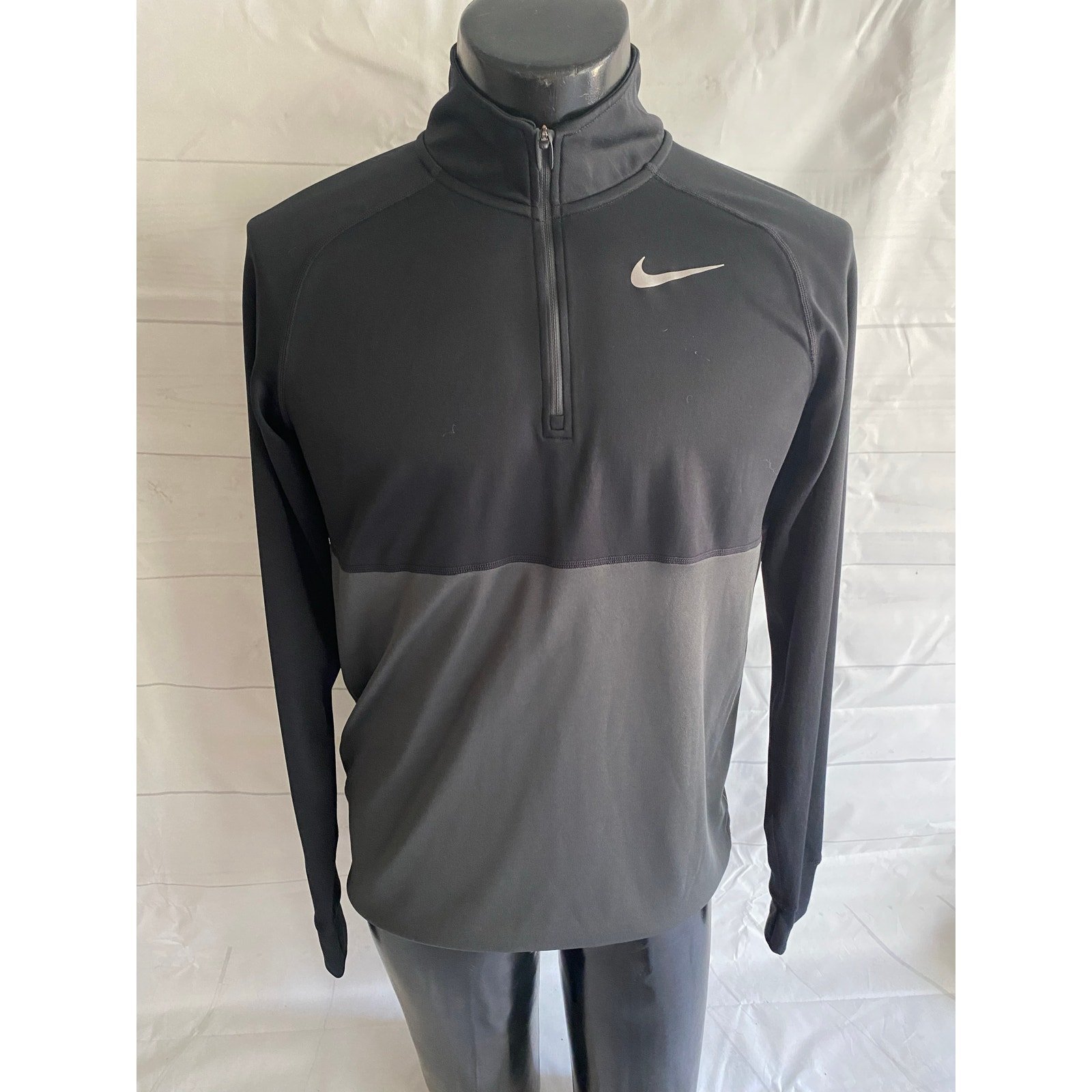 Nike Running Dri-Fit Intensity Performance 1/4 Zip Pullover Men’s Medium NWT