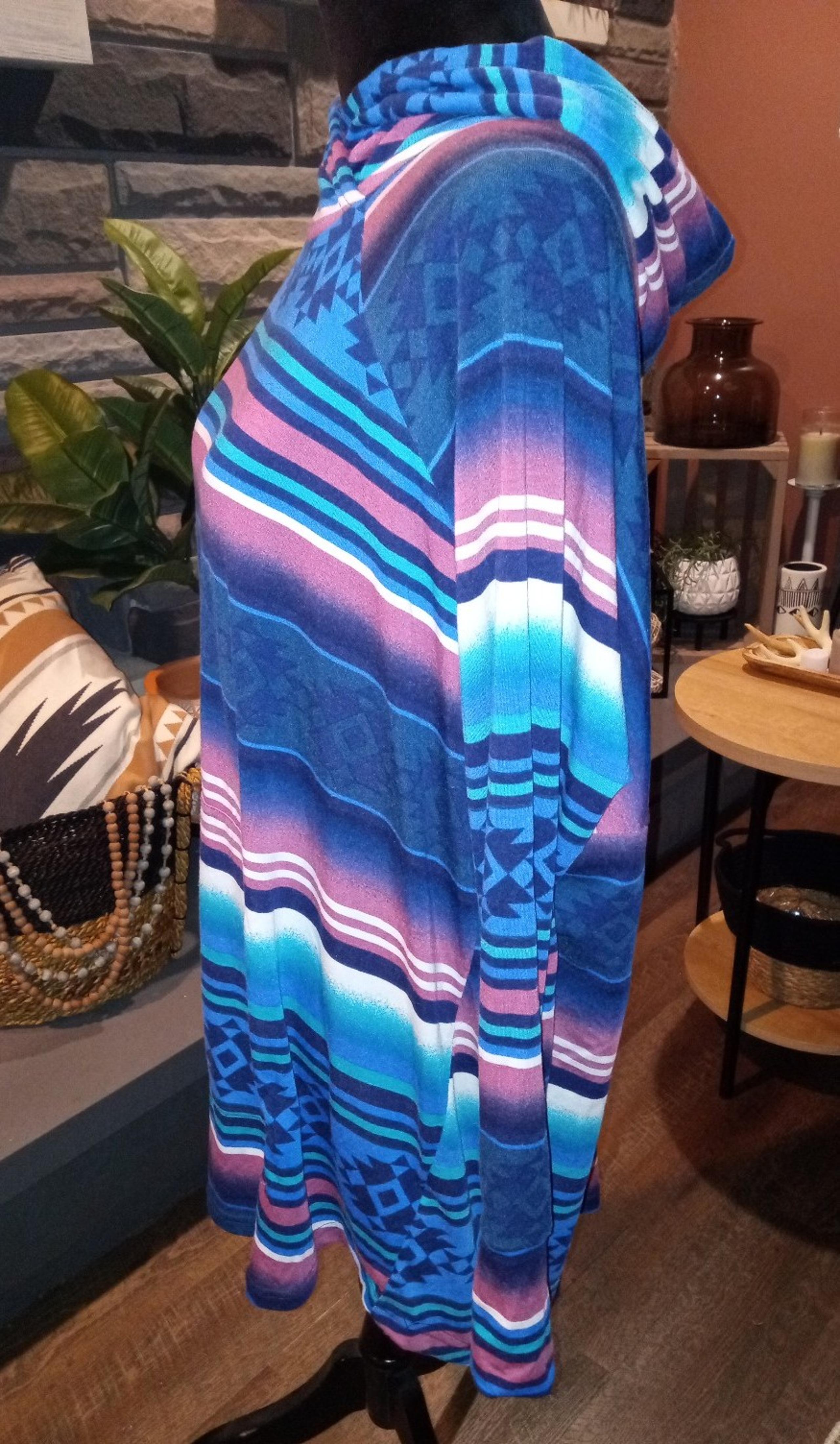 LuLaRoe Amber Hoodie Tribal Print 2XL