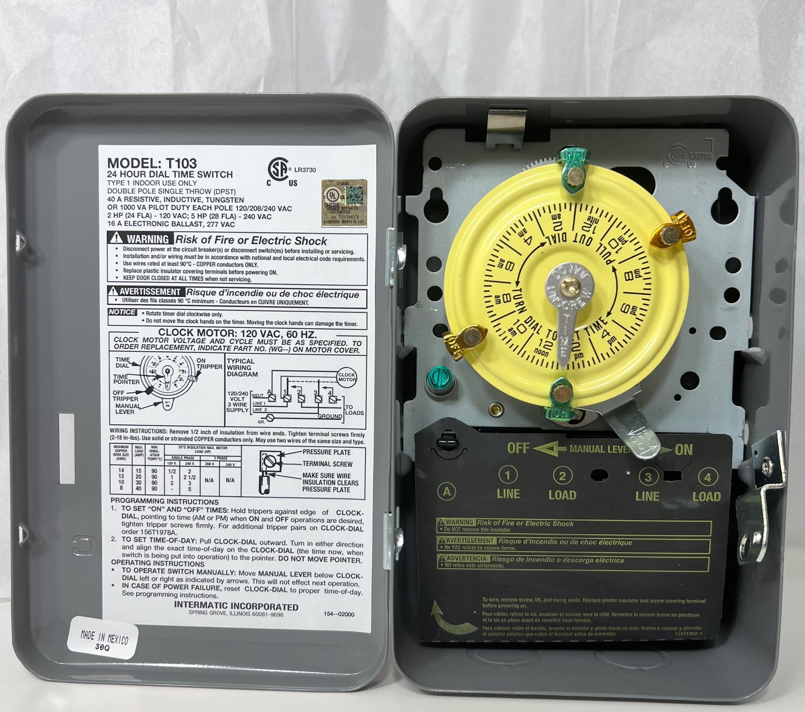 Intermatic Timer T103