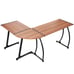 NEW L Shaped Corner Desk Computer Gaming Laptop Table Workstation Home Office