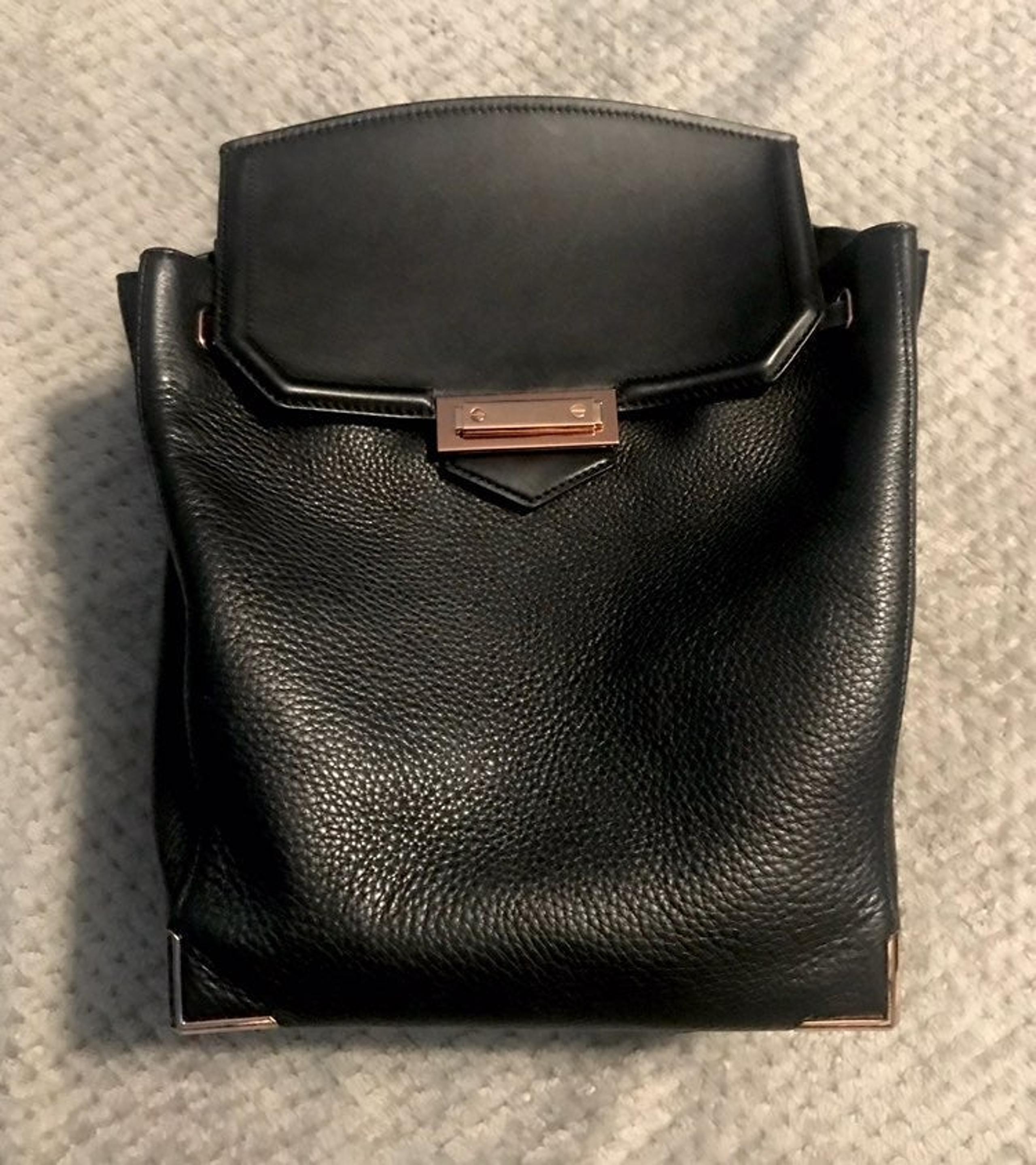 Alexander Wang Black/Rose Gold Backpack
