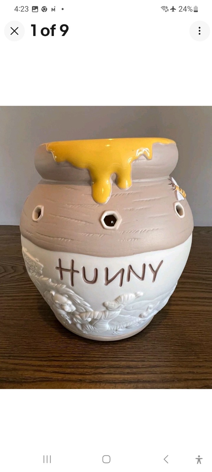 Scentsy Winnie the pooh honey pot warmer