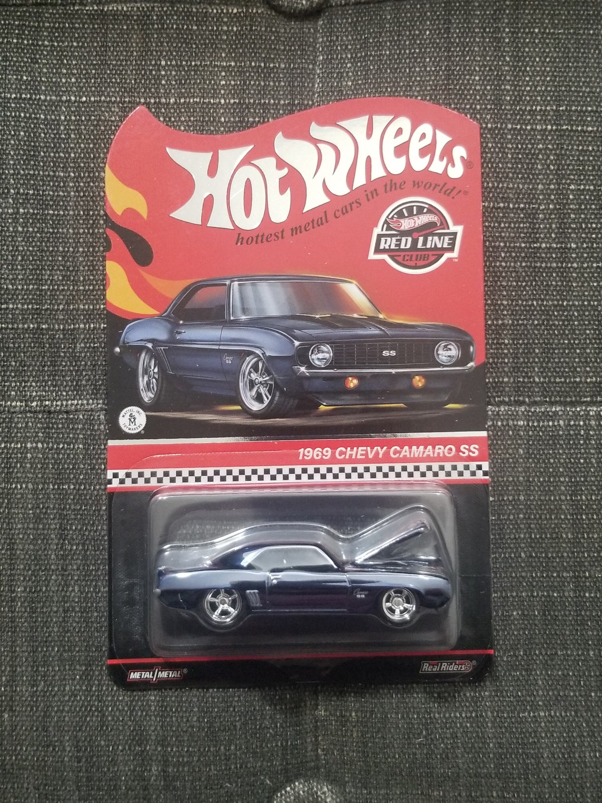 *1969 Chevy Camaro SS* Hot Wheels Red Line Club.