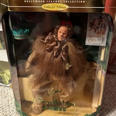 Ken Barbie doll as the Cowardly Lion from The Wizard of Oz