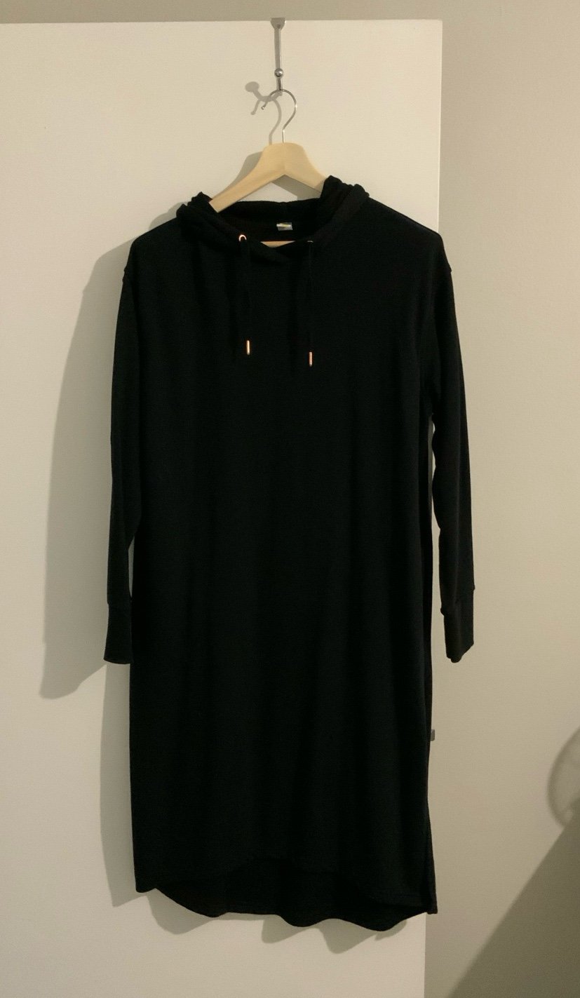 Black Hoodie Tunic