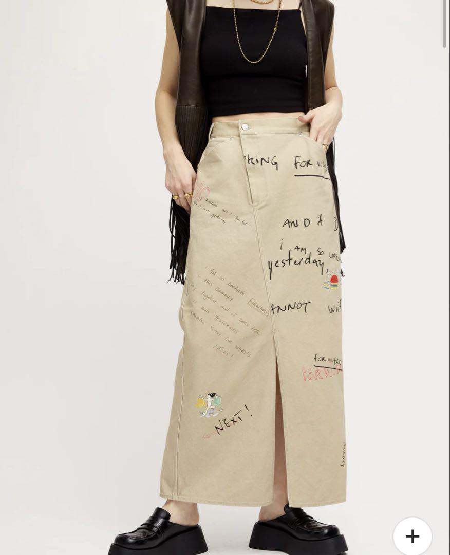 Gabrielle × AMERI 10TH HISTORY SKIRT