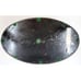 Unique Wrought Iron Steel Oval Basket With Metal Bottom Round Solid Handles