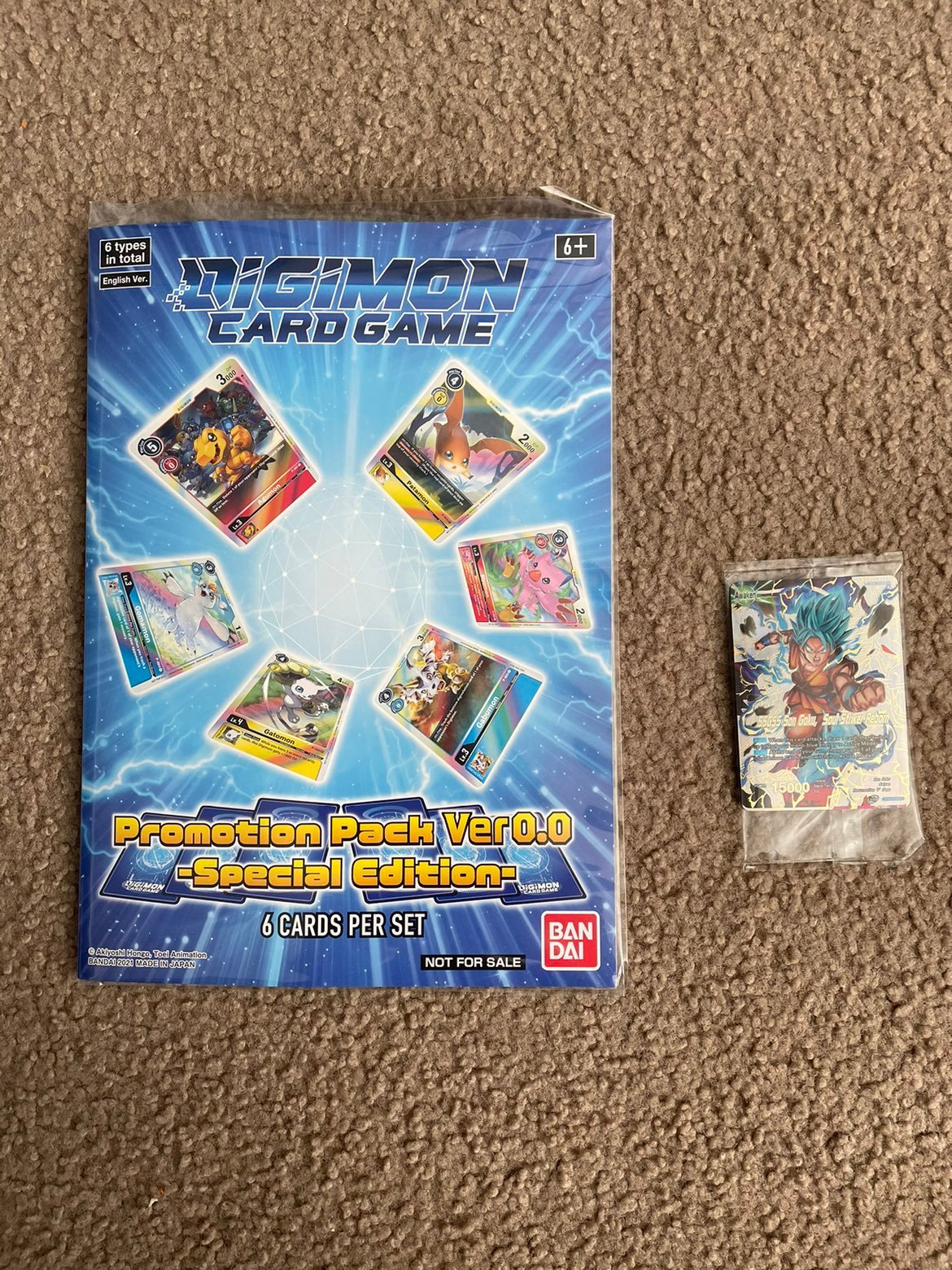 digimon & dragon ball super card game