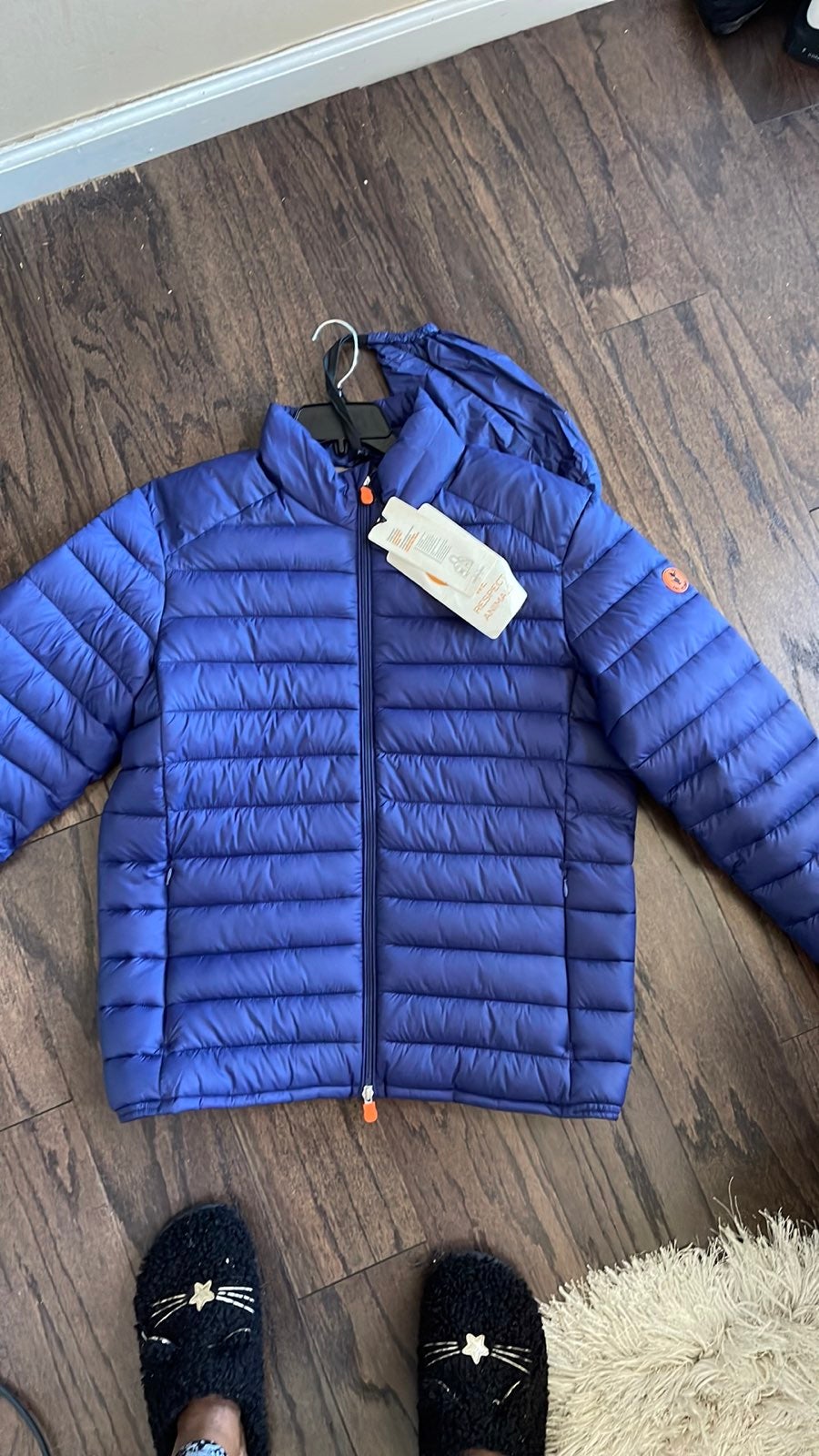 SOLD Save the Duck Puffer Jacket Navy