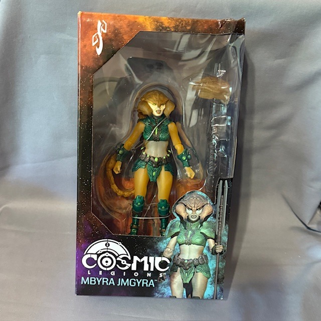 Cosmic Legions Action Figure Four Horseman MOC Mbyra Jmgyra Scorpion Ozarrian