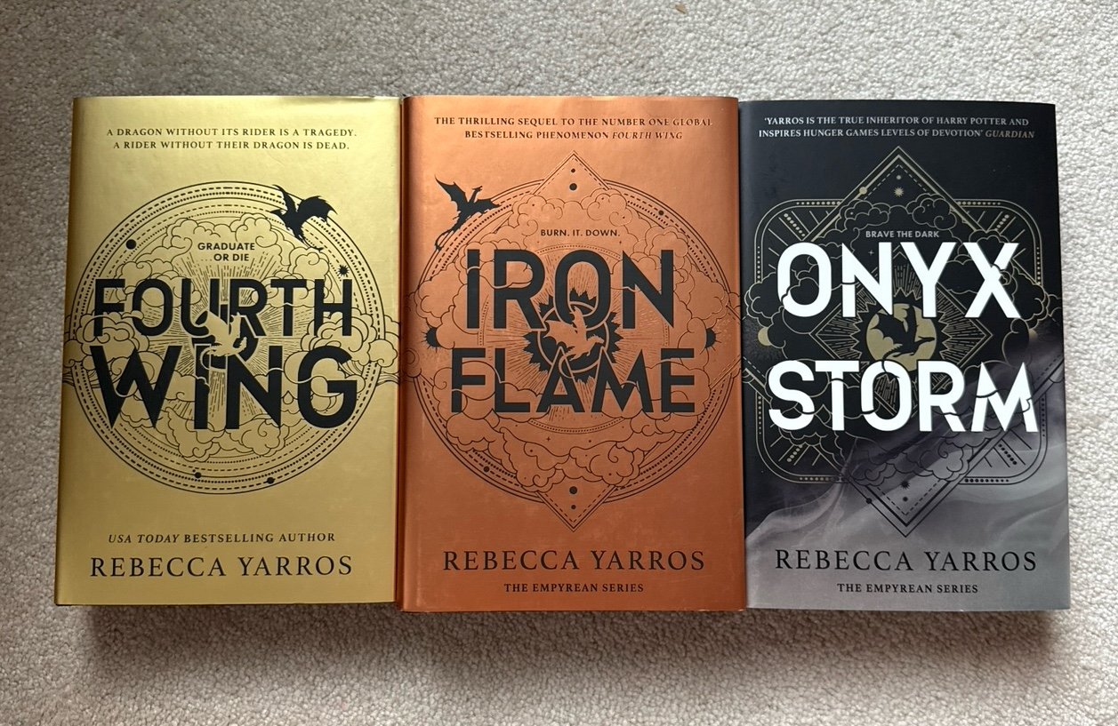 Fairyloot Empyrean Books 1-3