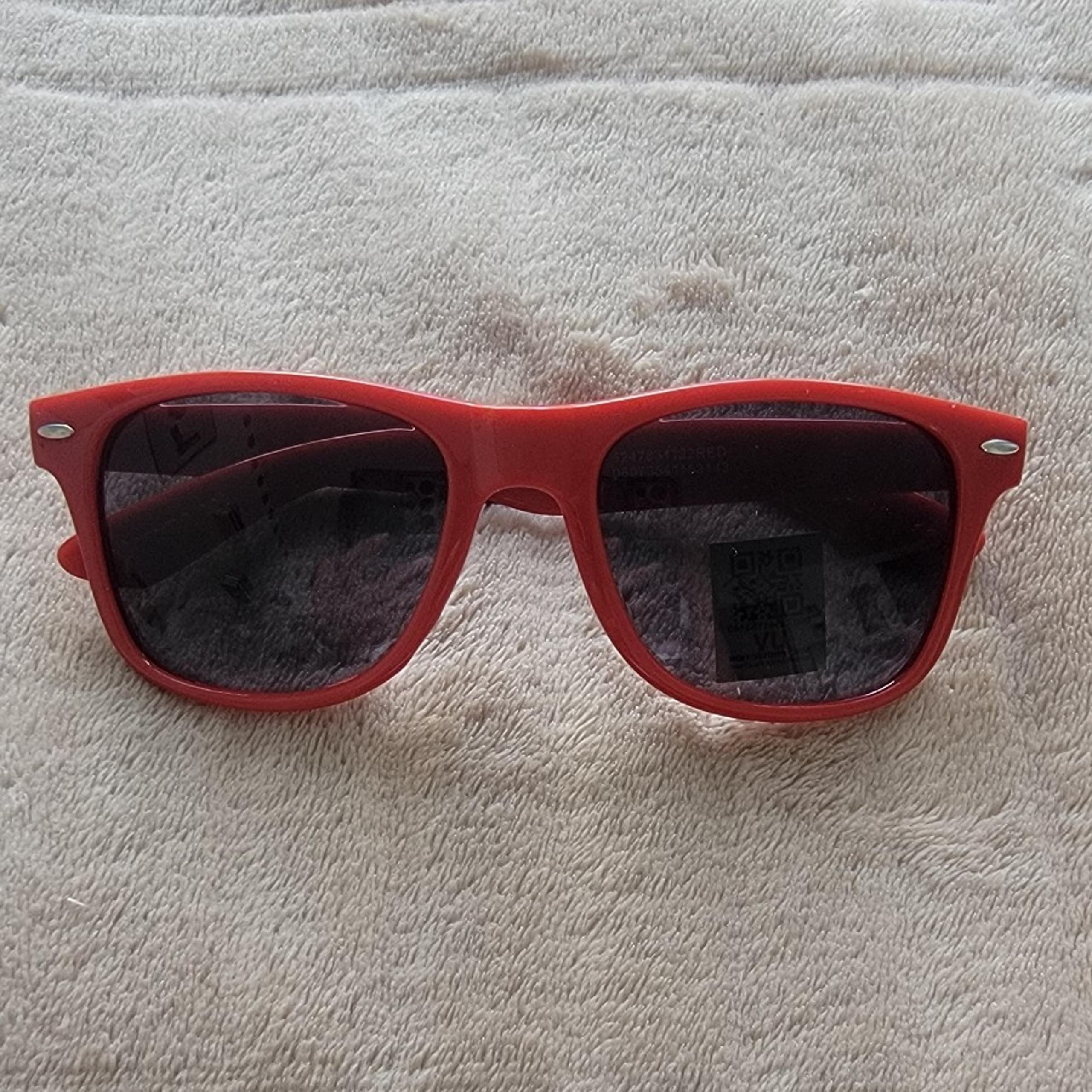 Unisex Red Sunglasses I Love NY