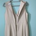 Calvin Klein Women's Faux Wrap Sheath Dress Tan Size 10