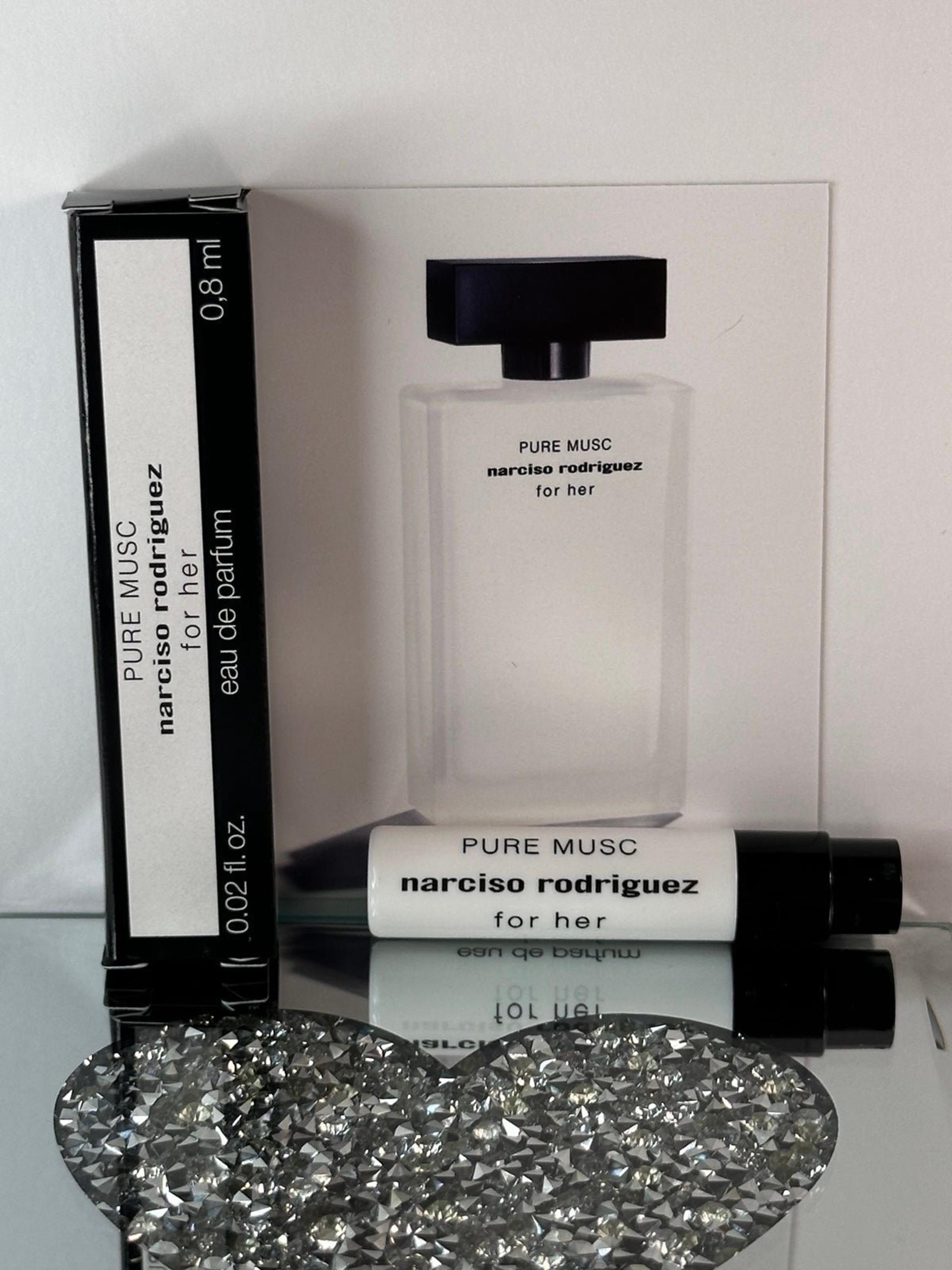 PURE MUSC For Her by Narciso Rodriguez EDP 1 ml (0.03 fl oz) Brand New In Box!